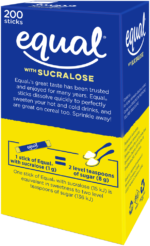 Equal Low Kilojoule Sweetener Sticks with Sucralose 200pk