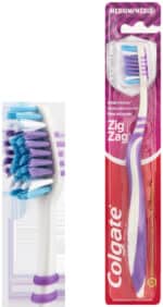 Colgate ZigZag Medium Anti-Germ Toothbrush 1s