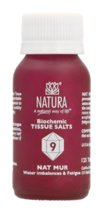 Natura Nat Mur Biochemic Tissue Salt Tablets 125pk