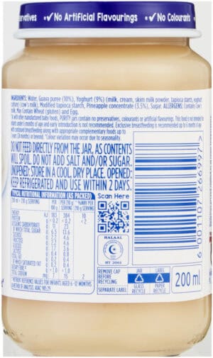 Purity From 8 Months Fruit & Yoghurt Delight Yogi 200ml