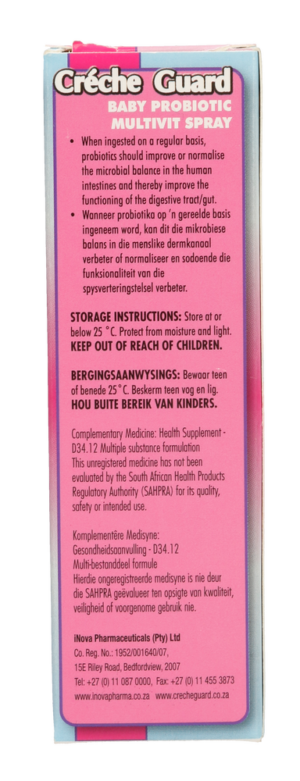 Créche Guard Baby Probiotic Multivit Spray 25ml