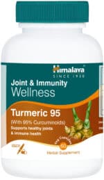 Himalaya Turmeric 95 Herbal Supplement Veg Capsules 60pk