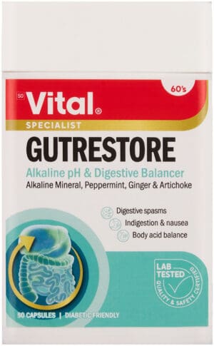 image-0 Vital Specialist GutRestore Capsules 60pk