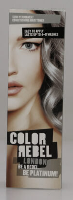 Color Rebel Be Platinum Semi Permanent Conditioning Hair Toner 100ml