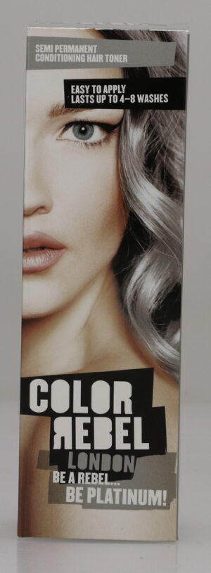 Color Rebel Be Platinum Semi Permanent Conditioning Hair Toner 100ml