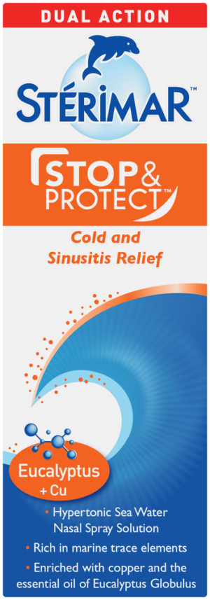 Stérimar Stop & Protect Cold & Sinusitis Relief Spray 20ml
