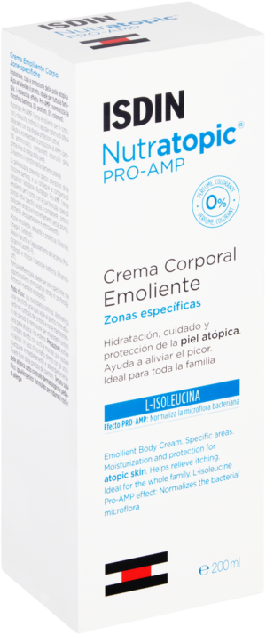 Isdin Nutratopic Pro-Amp Emollient Body Cream 200ml
