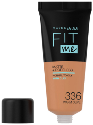 Maybelline Fit Me Warm Olive Matte & Poreless Foundation 30ml