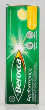 Berocca Performance Mango Flavour Effervescent Tablets 10pk