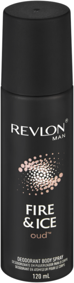 Revlon Man Fire & Ice Oud Deodorant Body Spray 120ml