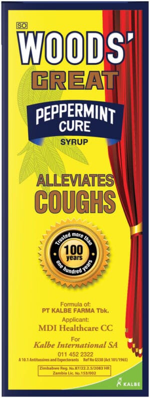 Woods' Great Peppermint Cure Cough Syrup 50ml