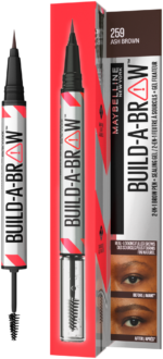 Maybelline Build-A-Brow Ash Brown 2-in-1 Brow Pen & Sealing Gel 1.18ml