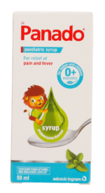 Panado Peppermint Flavour Paediatric Syrup 50ml