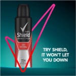 Shield Men Dry Original Antiperspirant Deodorant Body Spray 150ml