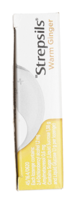 Strepsils Warm Ginger Lozenges 24pk