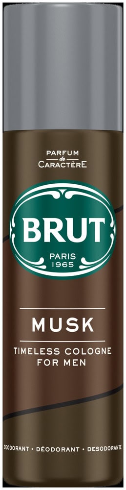 image-0 BRUT Musk Aerosol Deodorant Body Spray 120ml