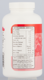 Vital Tangy Raspberry Flavour Radiant Skin Adult Gummies 60pk