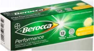 Berocca Performance Mango Flavour Effervescent Tablets 10pk