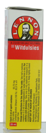 Lennon Witdulsies Mixture Traditional Cold and Fever Remedy 20ml
