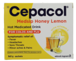 Cepacol Honey Lemon Medsip 8 x 5g