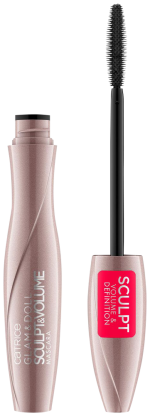 Catrice 010 Black Glam & Doll Sculpt & Volume Mascara 1s