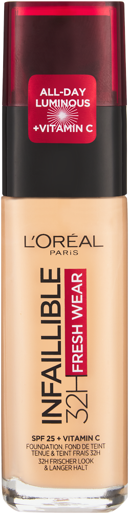 L'oréal Paris Infaillible Golden Honey SPF 25 32H Fresh Wear Foundation 30ml