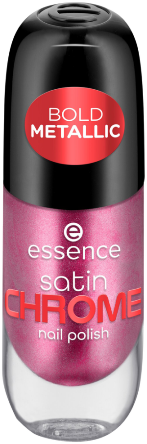 Essence Meta Maroon Satin Chrome Nail Polish 8ml