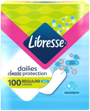 Libresse Scented Regular Deo Liners 100pk