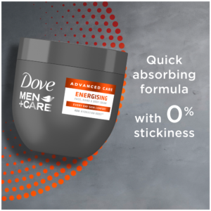 Dove Men+Care Advanced Care Energising Face, Hand & Body Cream 400ml
