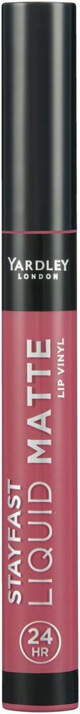 Yardley Stayfast Deep Blush 24HR Liquid Matte Lip Vinyl 8ml