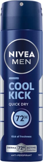 Nivea MEN Cool Kick Anti-Perspirant Spray 150ml