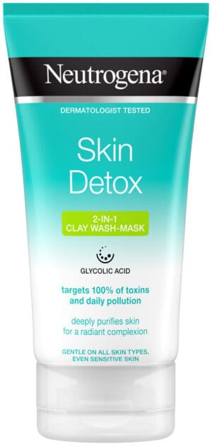 Neutrogena Skin Detox 2-in-1 Clay Wash-Mask 150ml