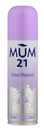 MUM 21 Velvet Moments Perfumed Deodorant Body Spray 120ml