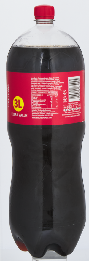 Kingsley Cola Original Soft Drink 3L