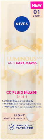 Nivea Luminous630 Light SPF 30 3-in-1 Anti Dark Marks CC Fluid 40ml