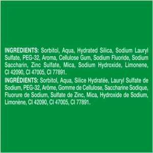 Closeup Menthol Fresh Whitening Gel Toothpaste 125g