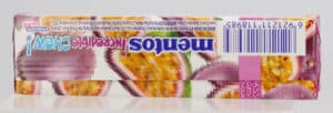 Mentos Incredible Chew! Passion Fruit with Chia Seeds Flavoured Chewy Candy 47g