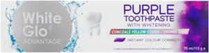 White Glo Advantage Purple Toothpaste 75ml