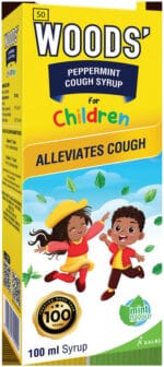 Woods' Peppermint Cough Syrup for Children 100ml