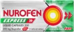 Nurofen Express 200mg Pain Relief Liquid Capsules 10s