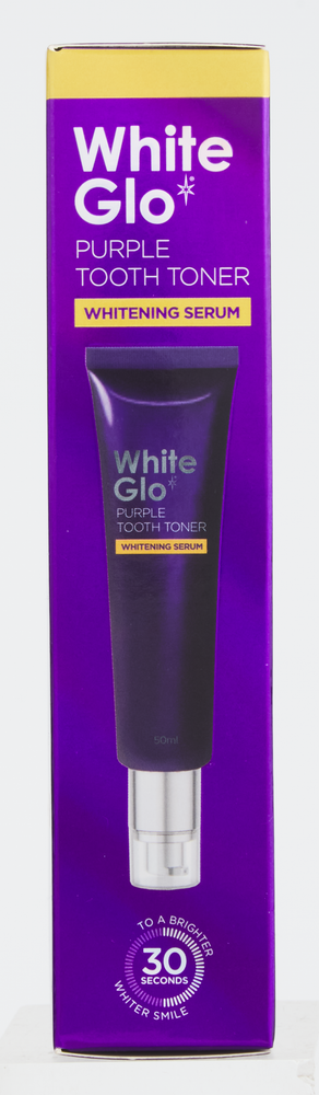 White Glo Purple Tooth Toner Whitening Serum 50ml