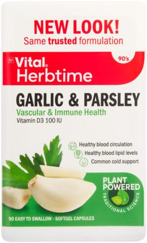 Vital Garlic & Parsley Softgel Capsules 90pk