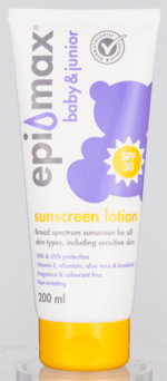Epi-max Baby & Junior SPF 50 Sunscreen Lotion 200ml