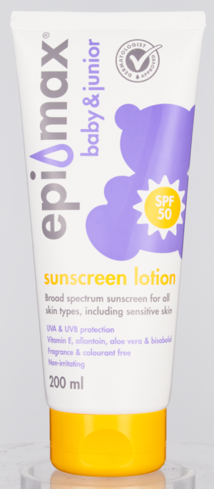 Epi-max Baby & Junior SPF 50 Sunscreen Lotion 200ml