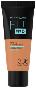 Maybelline Fit Me Warm Olive Matte & Poreless Foundation 30ml