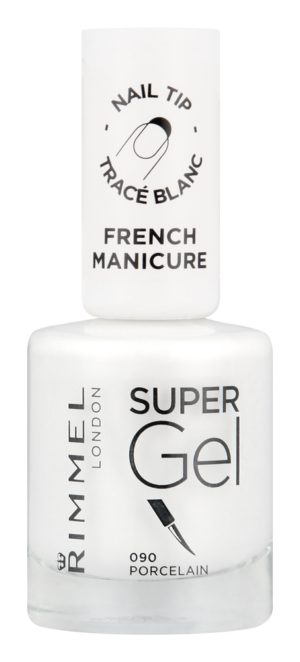 image-0 Rimmel Super Gel Porcelain Nail Polish 12ml