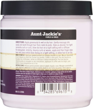 Aunt Jackie's Curls & Coils Collection Curl La La Defining Curl Custard 430ml