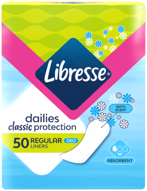 Libresse Scented Regular Deo Liners 50pk