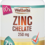 Wellvita 250mg Zinc Chelate Capsules 60pk