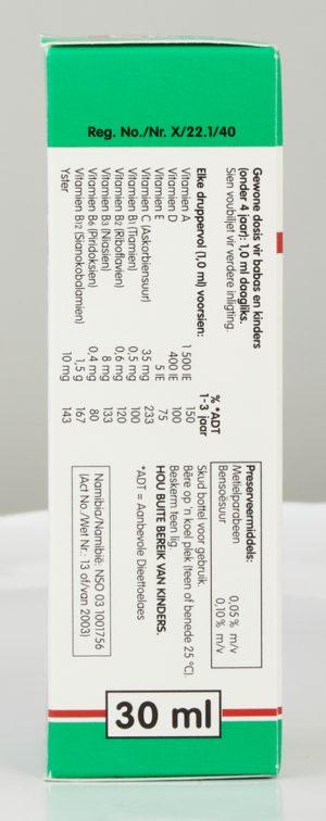 Vi-daylin Plus Iron Multivitamin Drops with Minerals 30ml